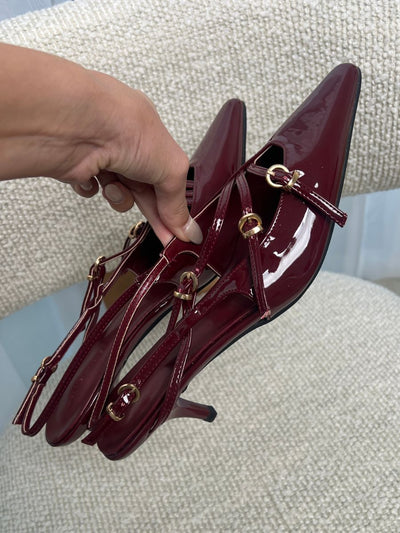Augusta pumps - Burgundy