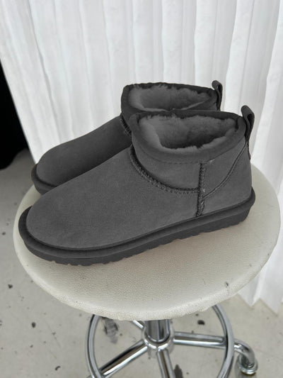 Teddy boots - Grey