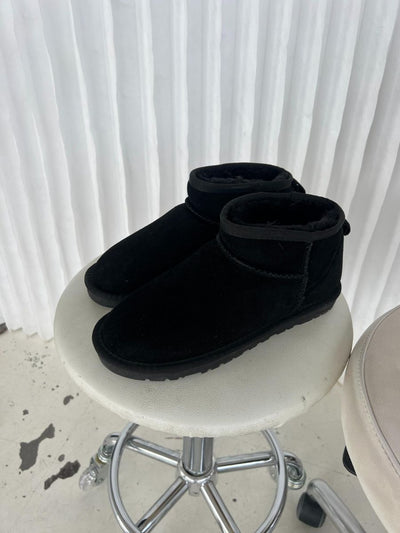Teddy boots - Black
