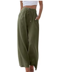 Pantalones de lino elegantes