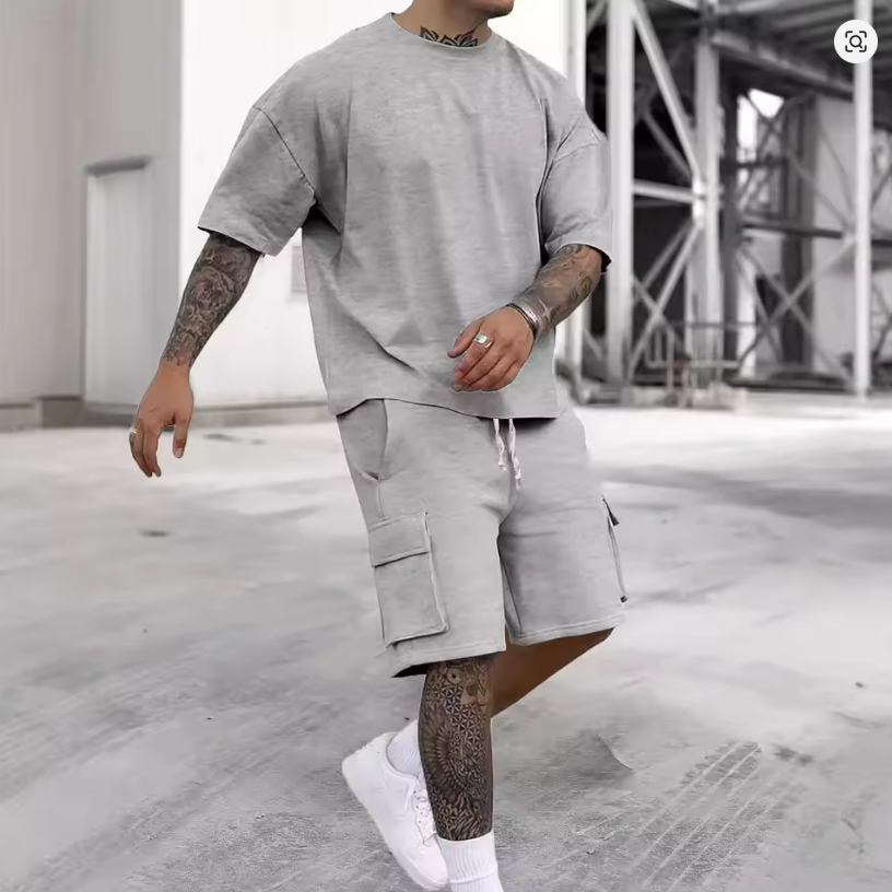Conjunto gris para hombre
