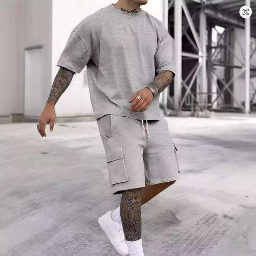 Conjunto gris para hombre