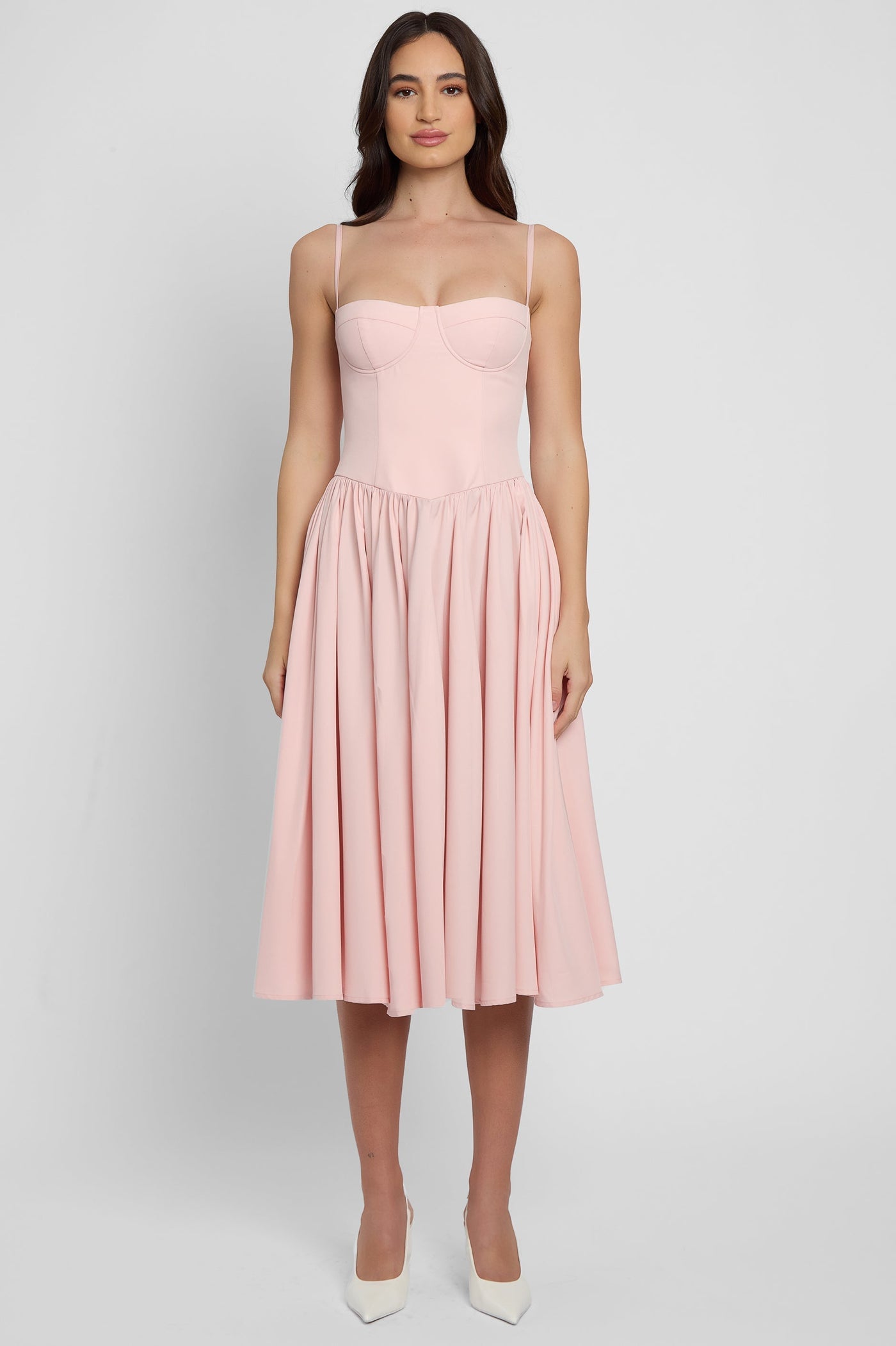 Ciara | Bustier Midi Dress