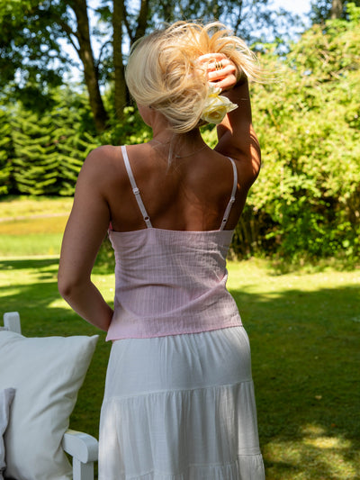 Nia strap top - Pink