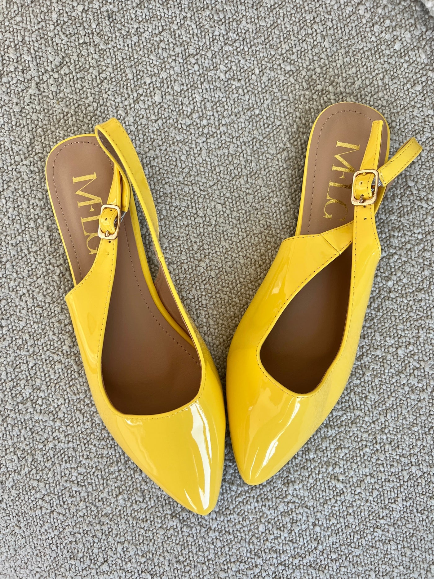 Olivia ballerina - Yellow
