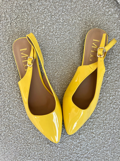 Olivia ballerina - Yellow