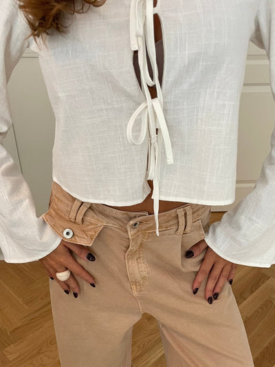 Elva lykke cardigan - Ivory