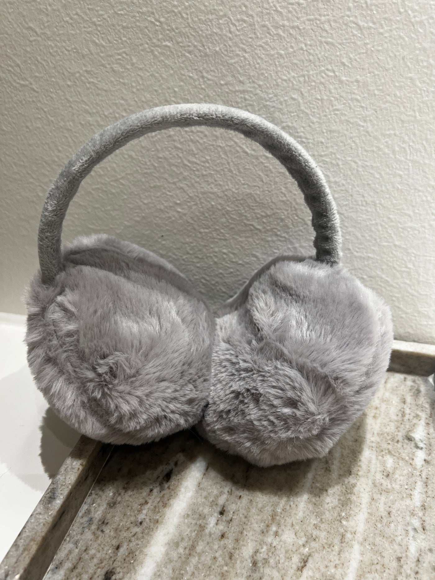 Sia plush ear warmers - Grey