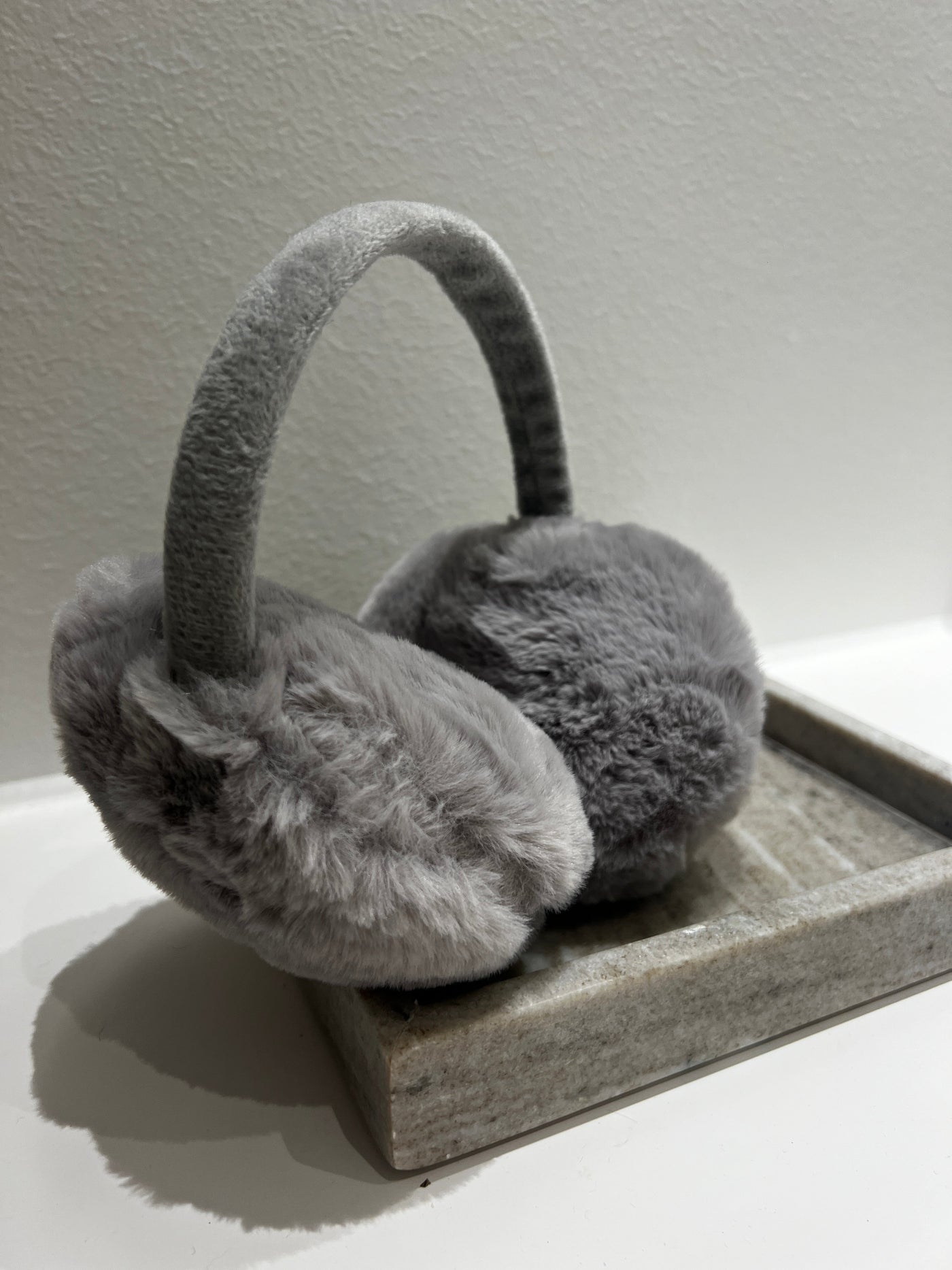 Sia plush ear warmers - Grey