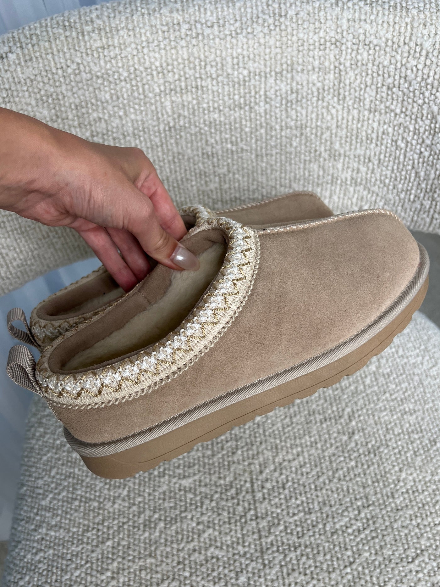 Tora teddy shoe - Beige