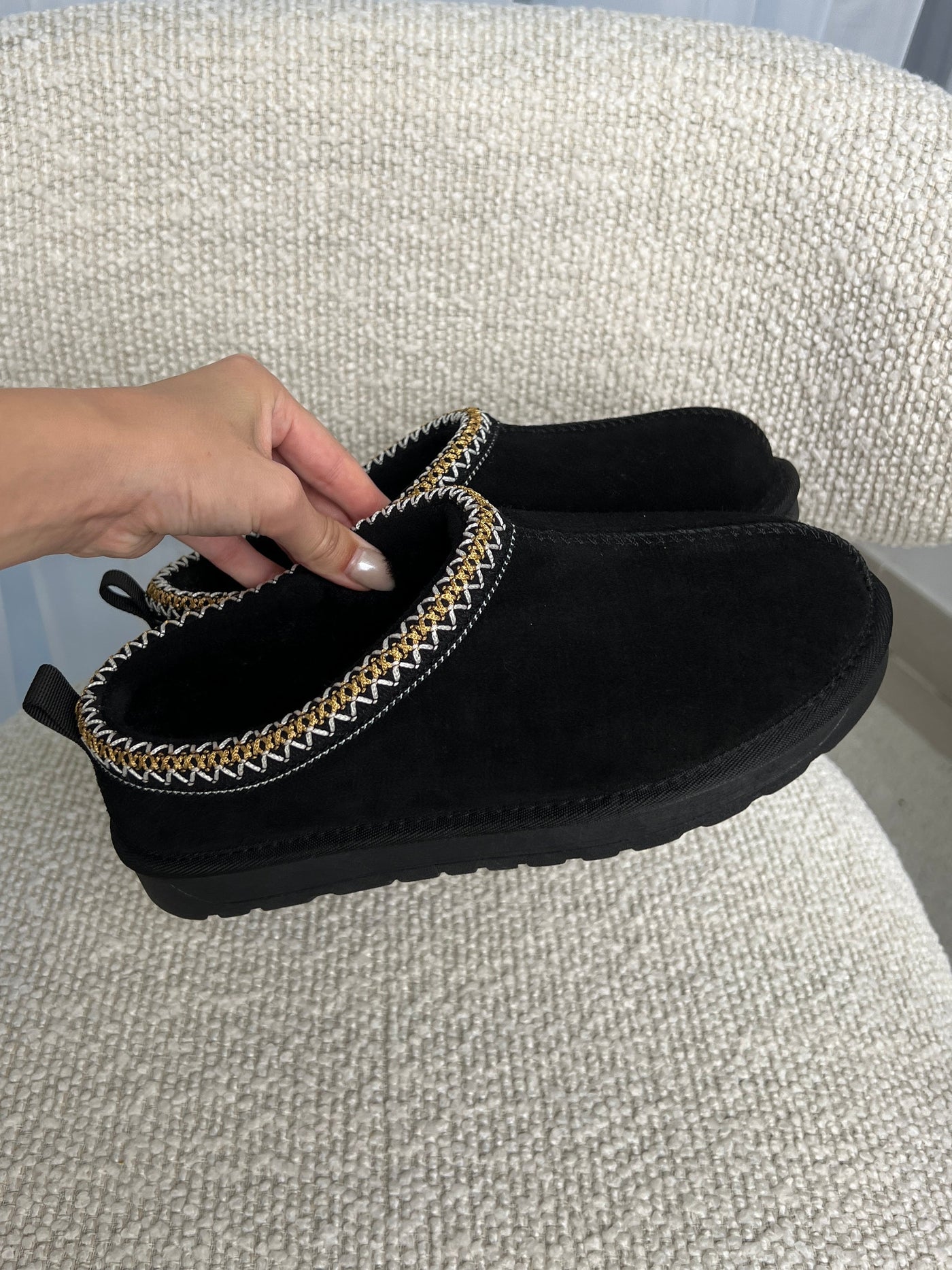 Tora teddy shoe - Black