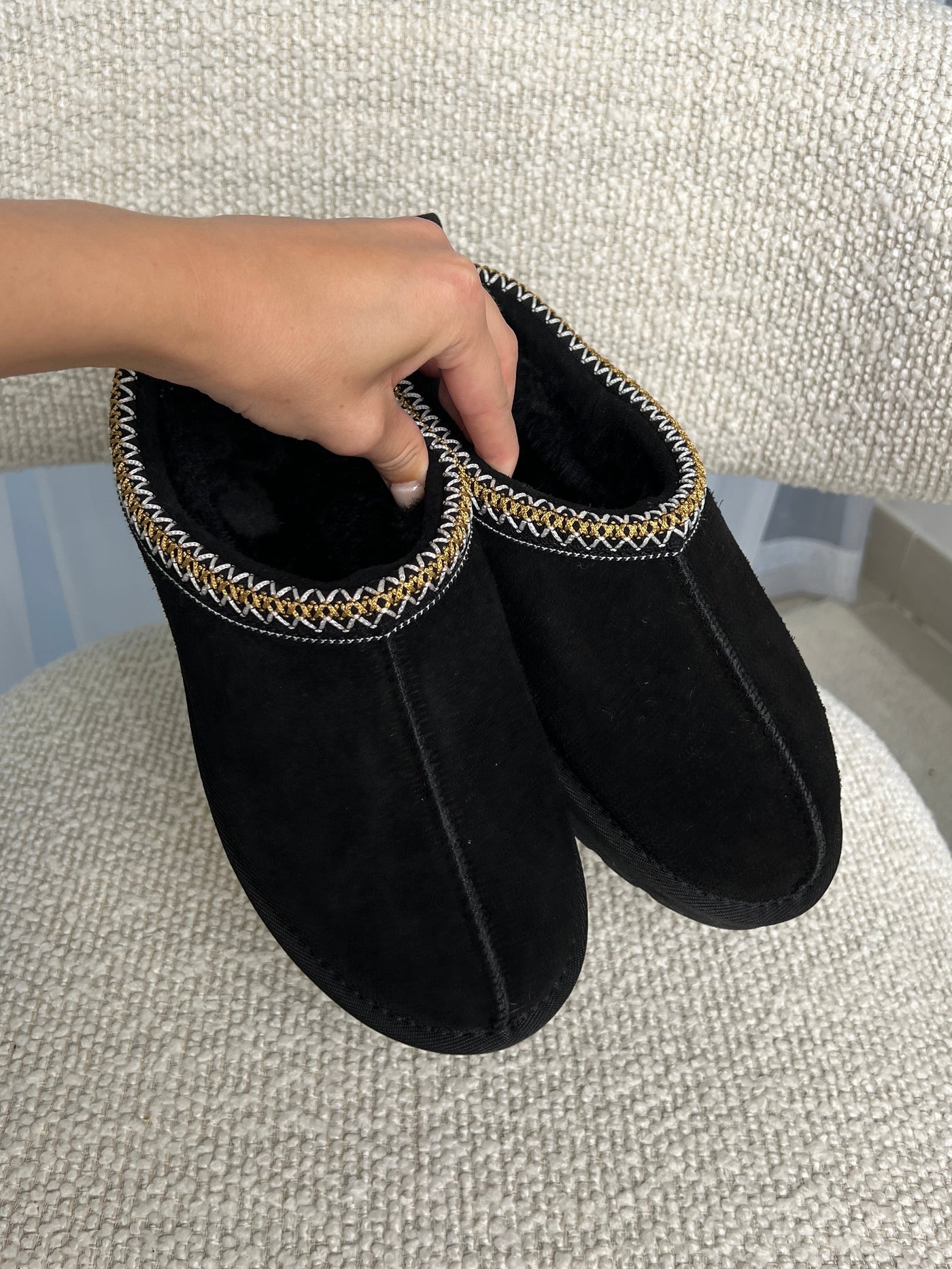 Tora teddy shoe - Black