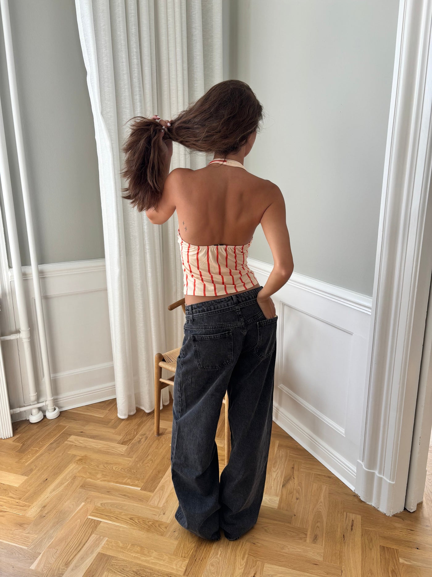 Elisa denim jeans - Grey