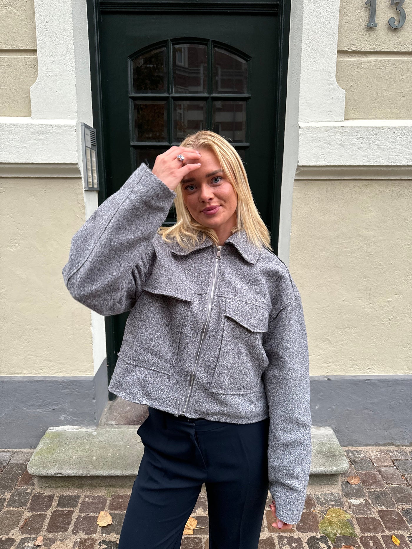 Una jacket - Grey