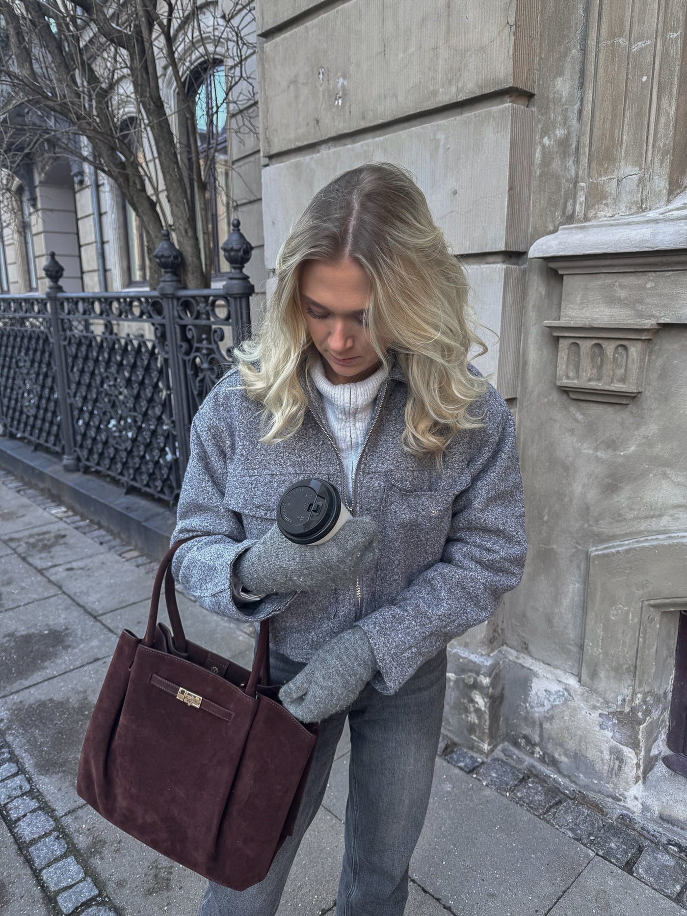 Una jacket - Grey