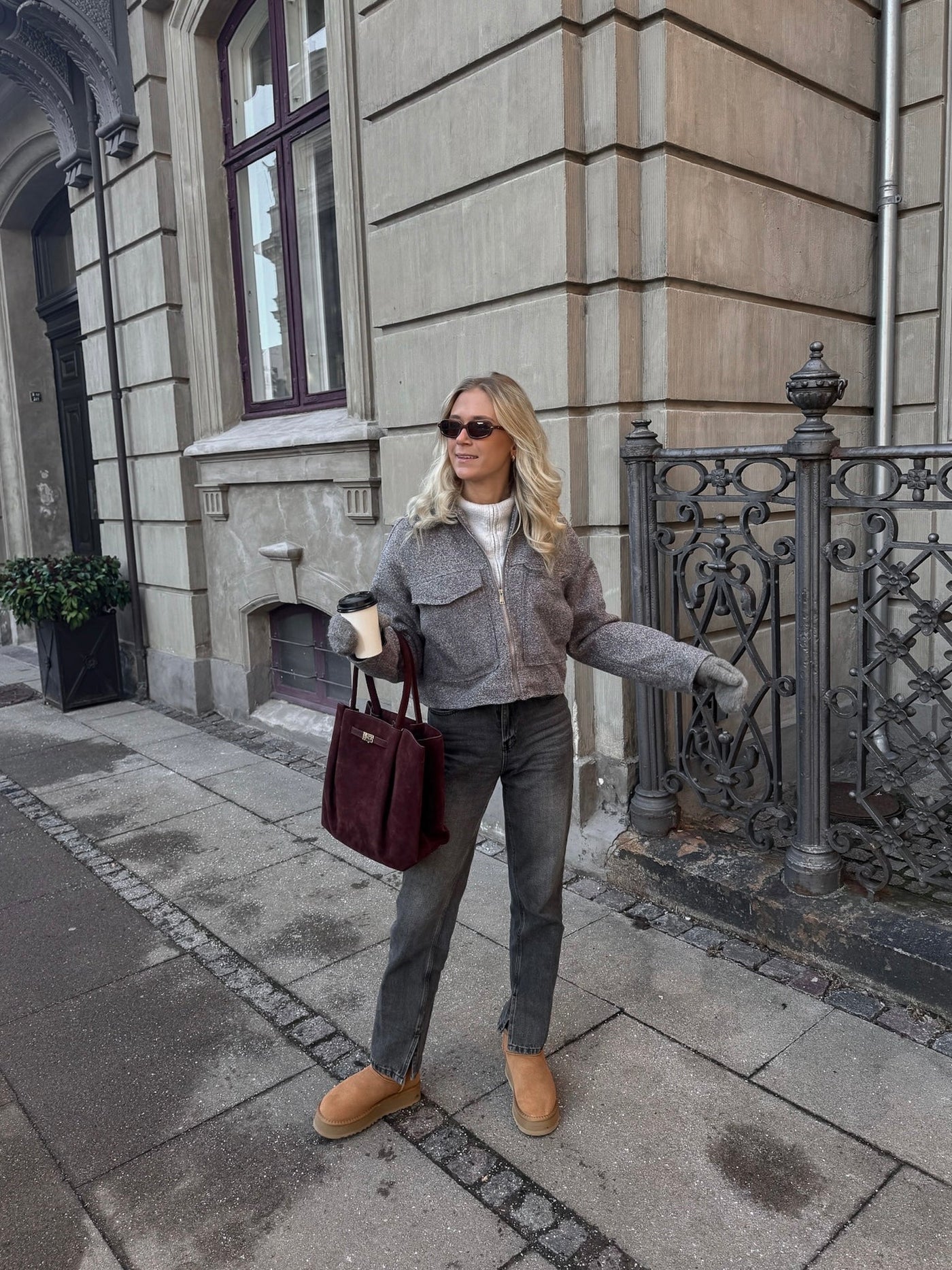 Una jacket - Grey