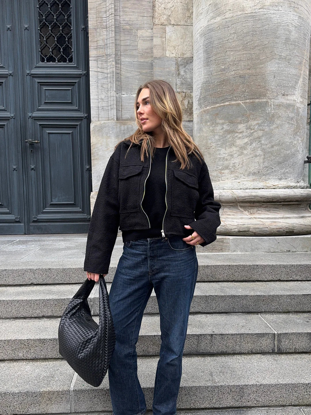 Una jacket - Black