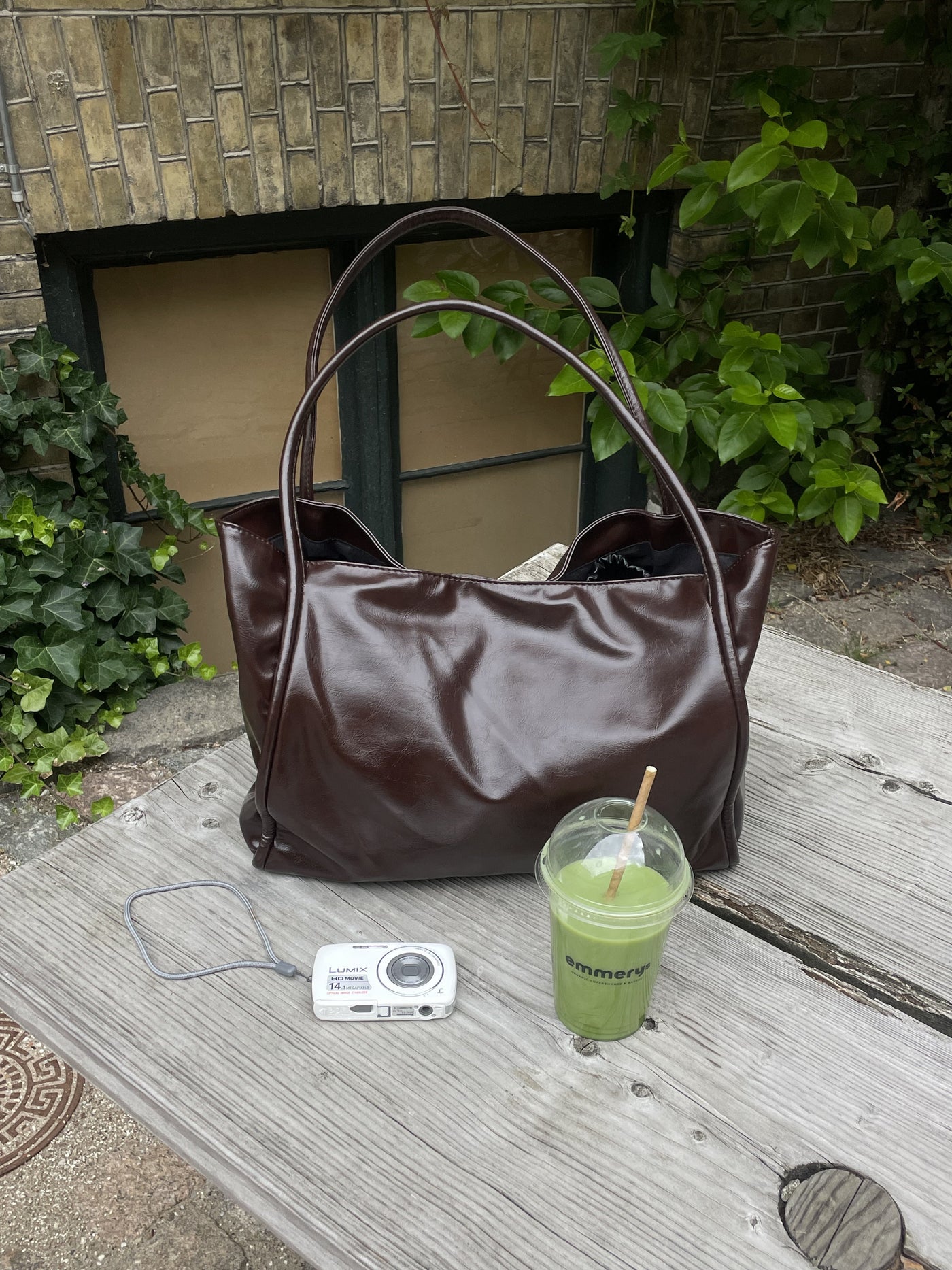 Mone shoulder bag - Dark brown