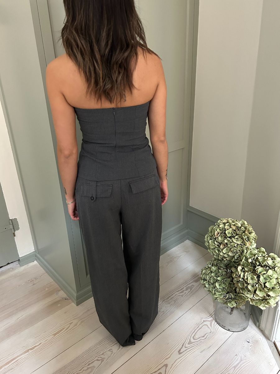 Julia bandeau top - Grey