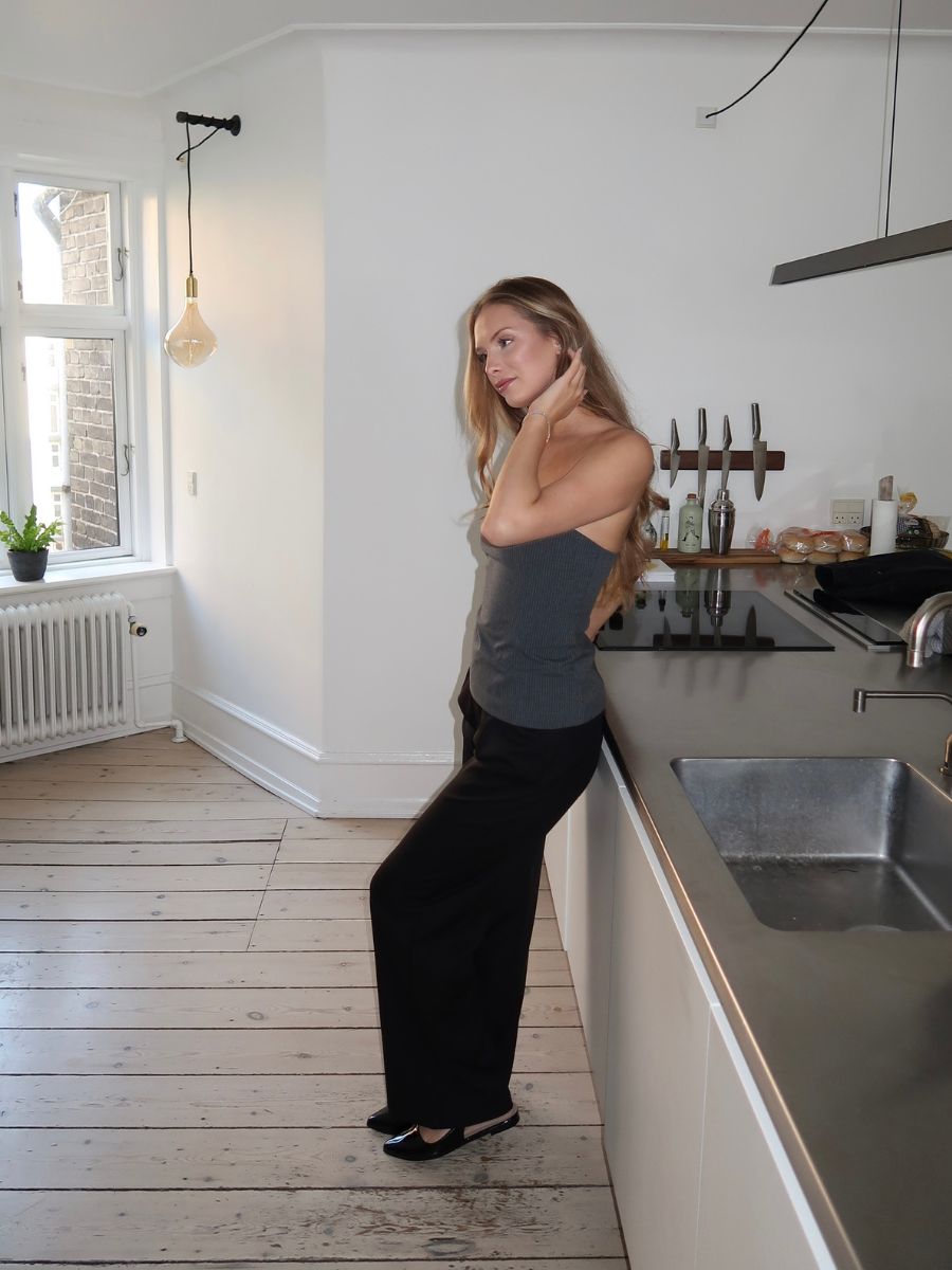 Julia bandeau top - Grey