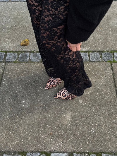 Leopard pumps