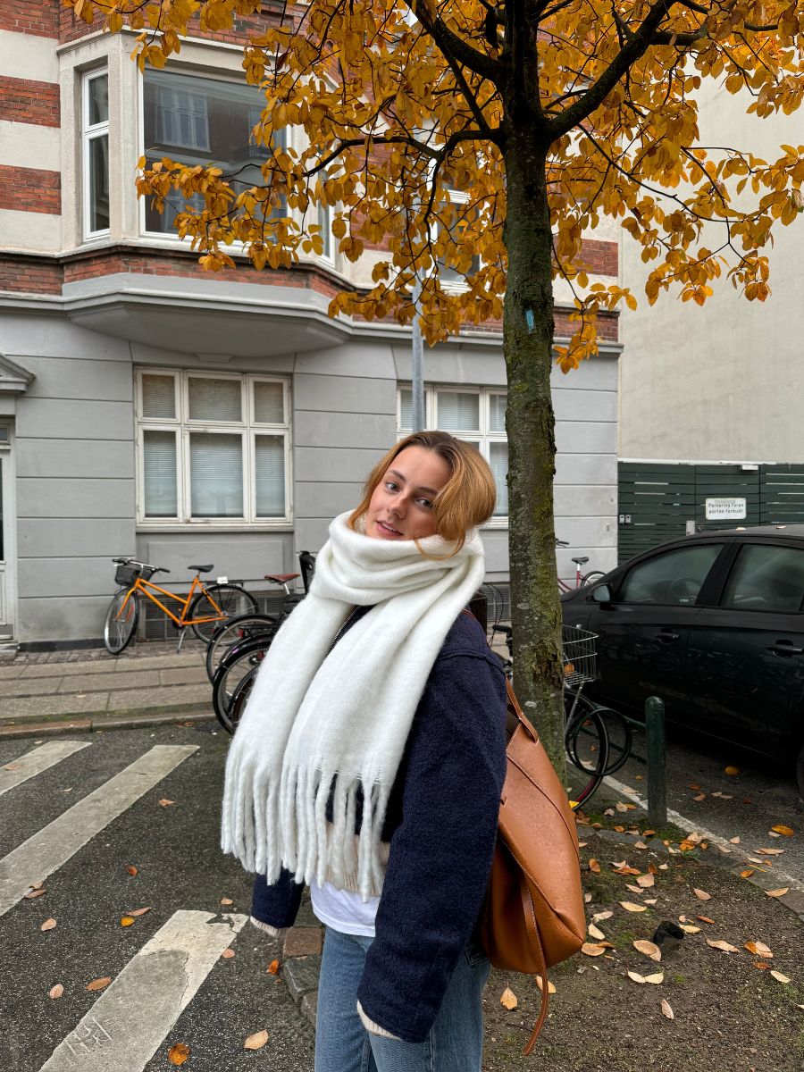 Loui scarf - White