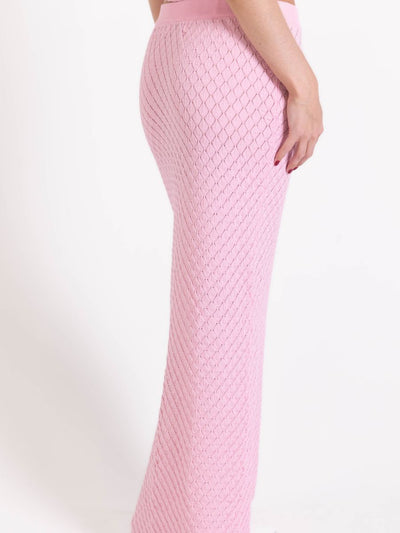 Maddy knitted skirt - Pink