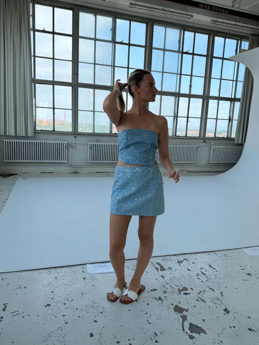 Mona denim set