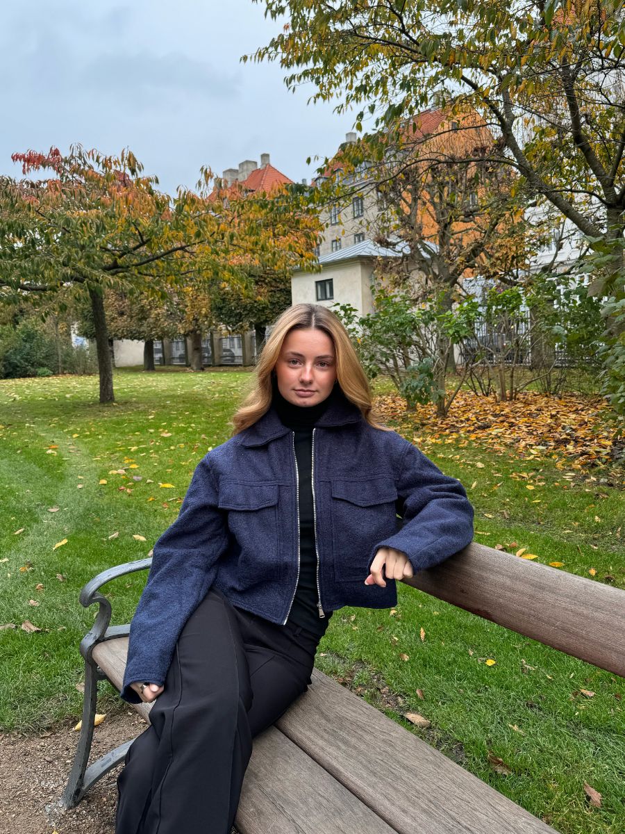 Una jacket - Navy