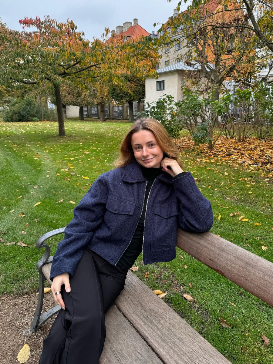 Una jacket - Navy