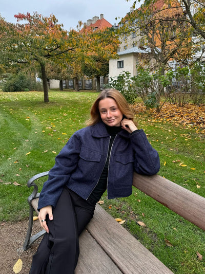 Una jacket - Navy