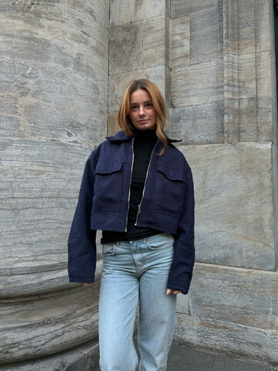 Una jacket - Navy