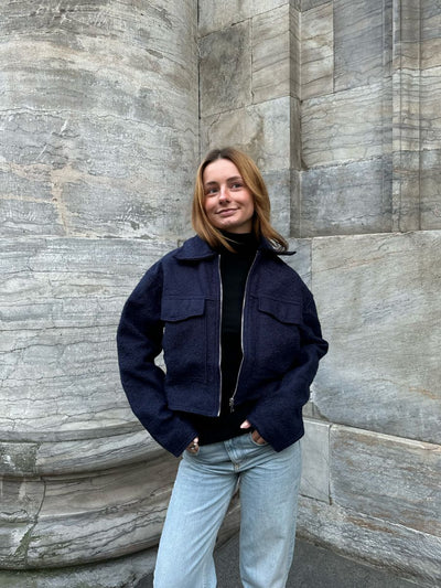 Una jacket - Navy