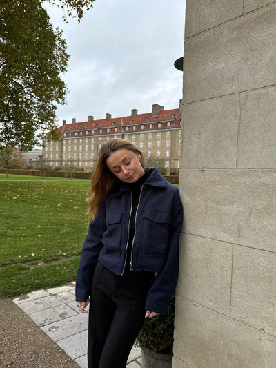 Una jacket - Navy